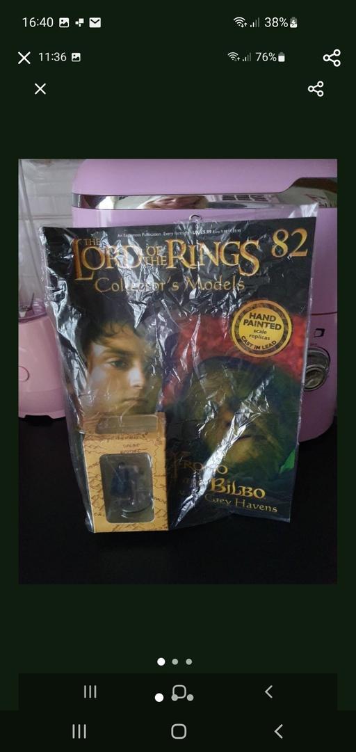  — lord of the rings collectors model issue 82
