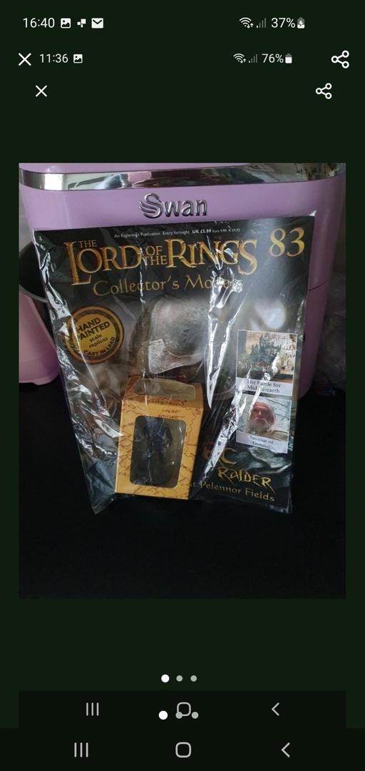  — lord of the rings collectors model issue 83