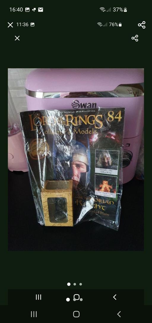  — lord of the rings collectors model issue 84