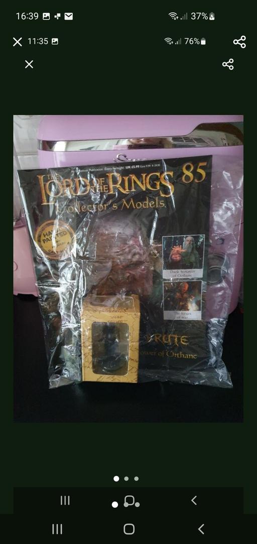  — lord of the rings collectors model issue 85