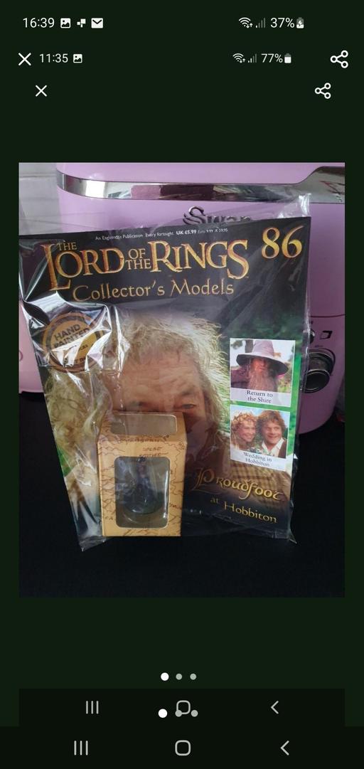  — lord of the rings collectors model issue 86