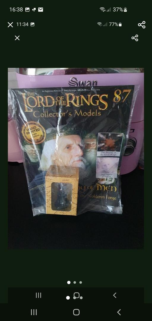  — lord of the rings collectors model issue 87
