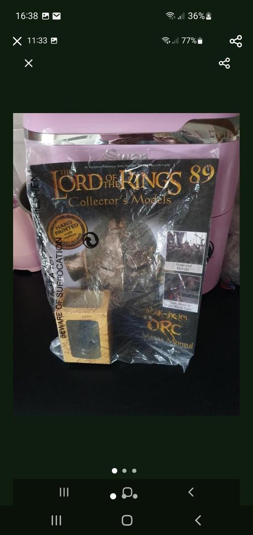  — lord of the rings collectors model issue 89