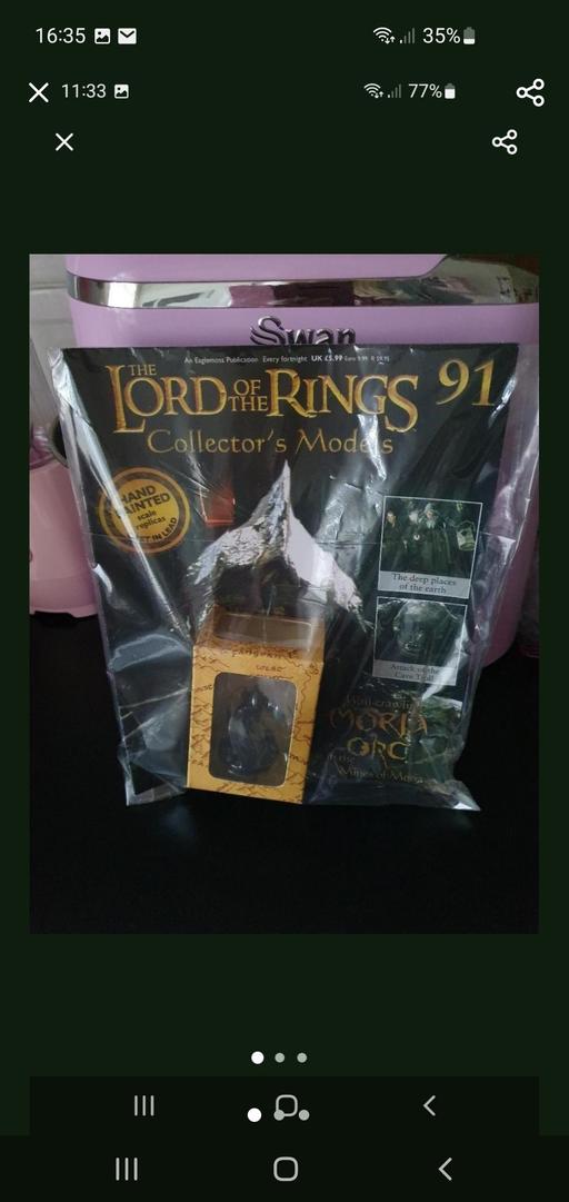  — lord of the rings collectors model issue 91