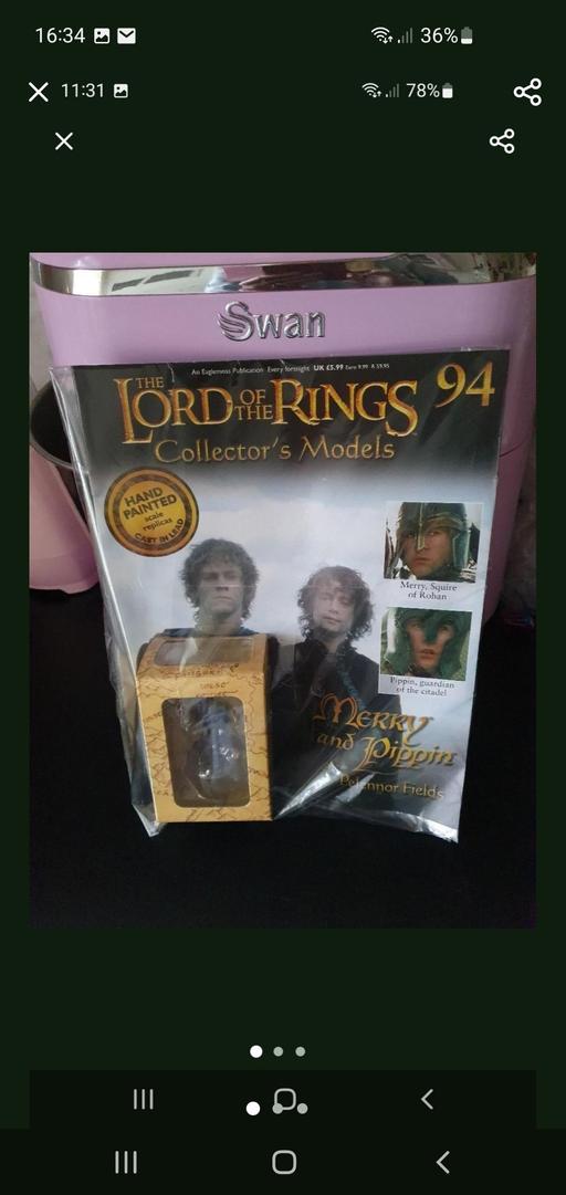  — lord of the rings collectors model issue 94