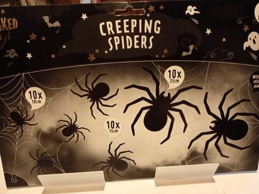  — new pack of 30 HALLOWEEN SPIDERS