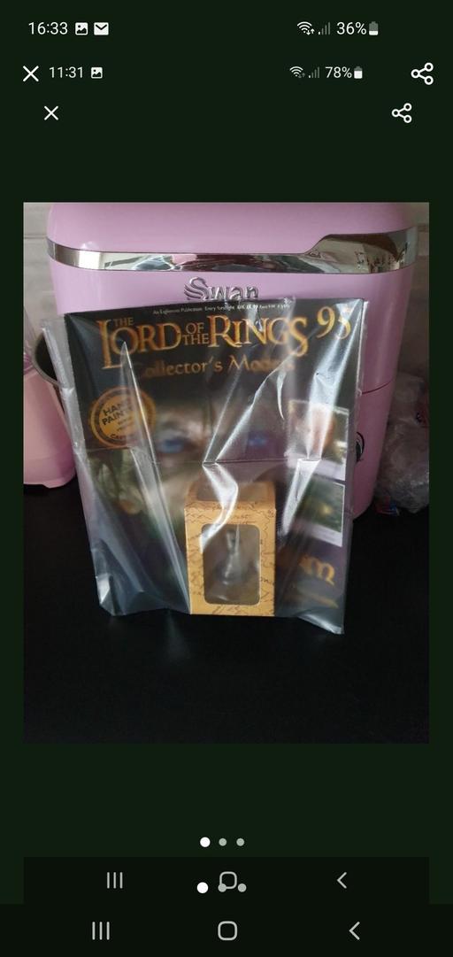  — lord of the rings collectors model issue 95