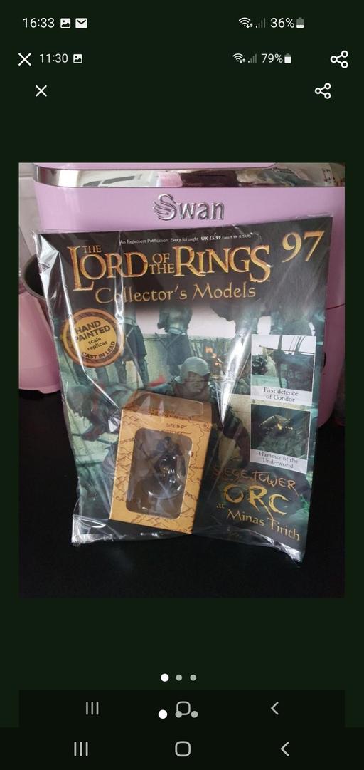  — lord of the rings collectors model issue 97