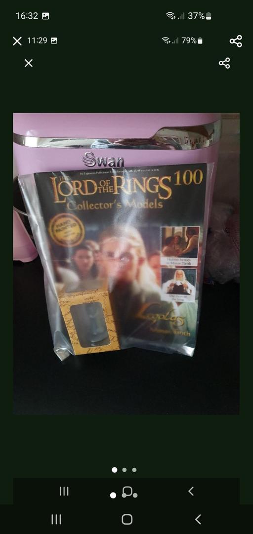  — lord of the rings collectors model issue 100