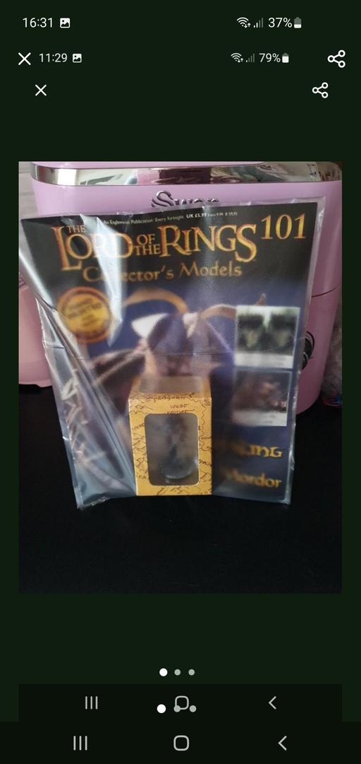  — lord of the rings collectors model issue 101