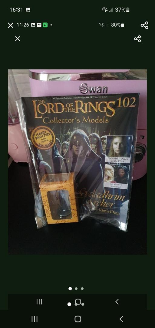  — lord of the rings collectors model issue 102
