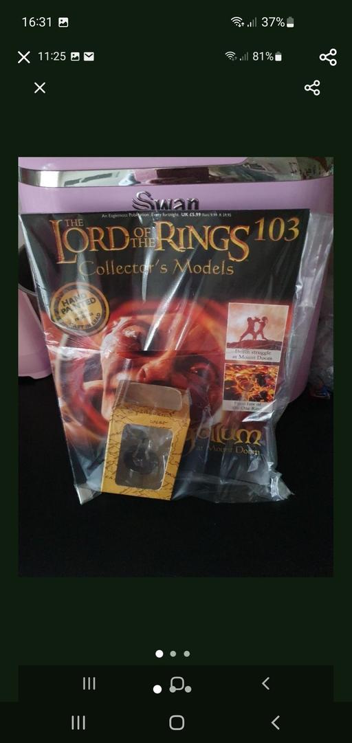  — lord of the rings collectors model issue 103