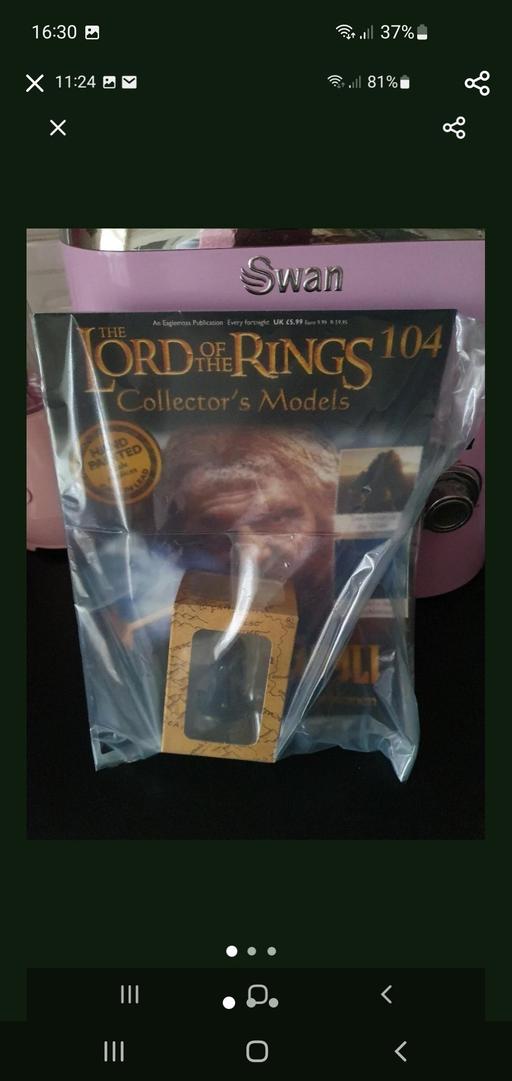  — lord of the rings collectors model issue 104