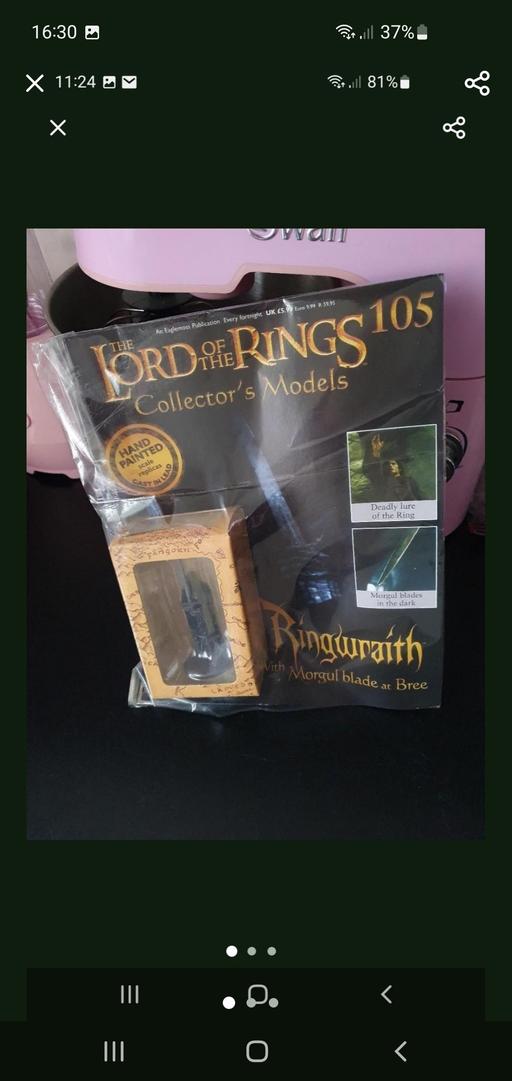  — lord of the rings collectors model issue 105