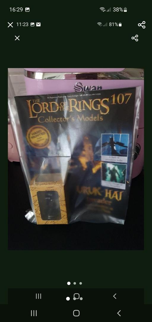  — lord of the rings collectors model issue 107