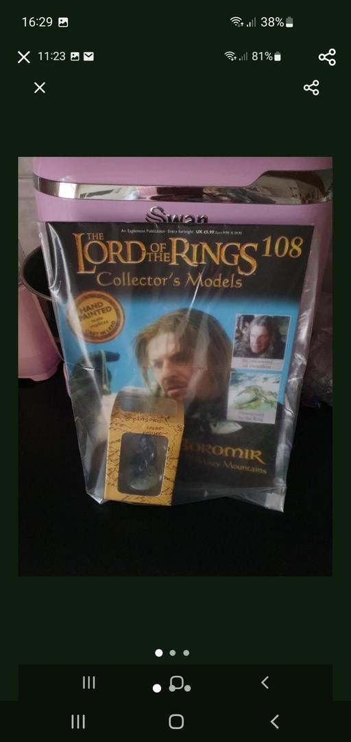 — lord of the rings collectors model issue 108