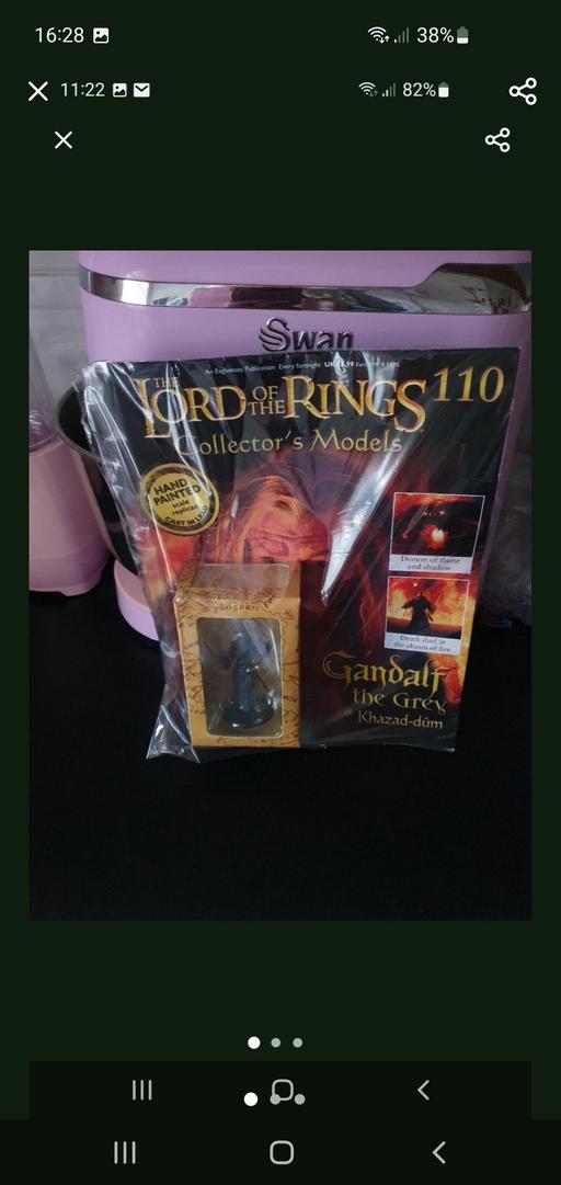  — lord of the rings collectors model issue 110