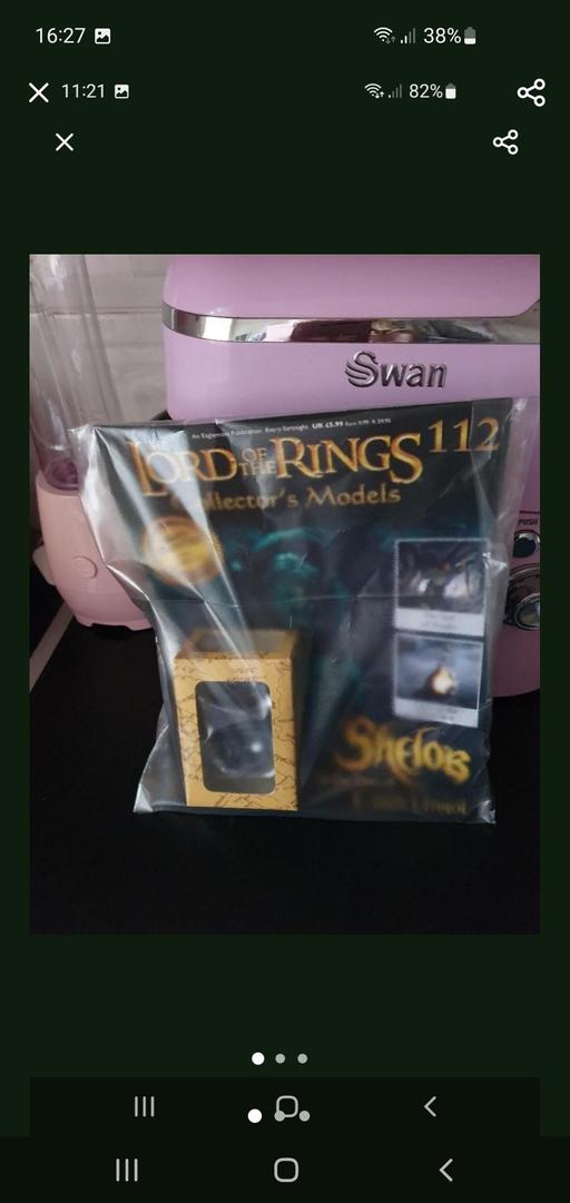  — lord of the rings collectors model issue 112