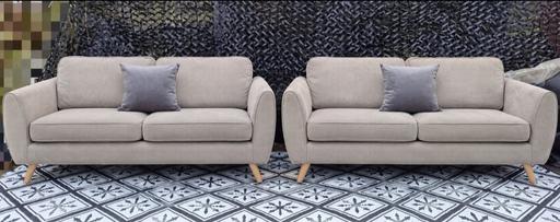  — Beige DFS Aurora Sofas..2+2