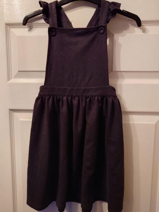  — Girls dark grey school dress size 8-9 years