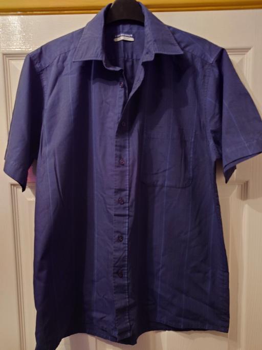  — Mens navy Tom Hagan shirt size M