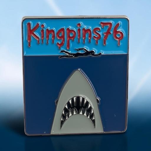  — Jaws Horror Movie Pin