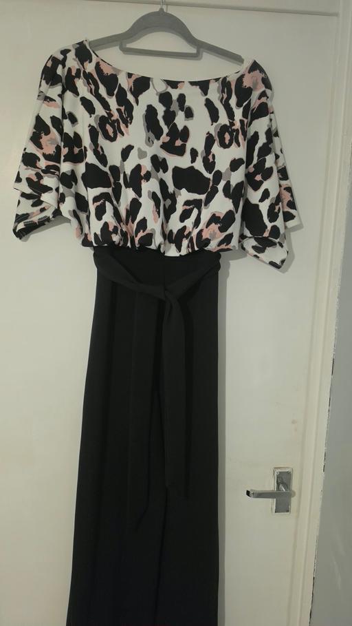  — animal print jumpsuit