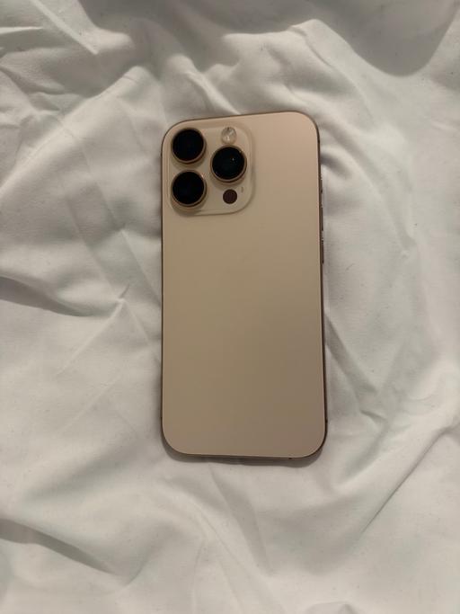  — iPhone 16 pro desert titanium