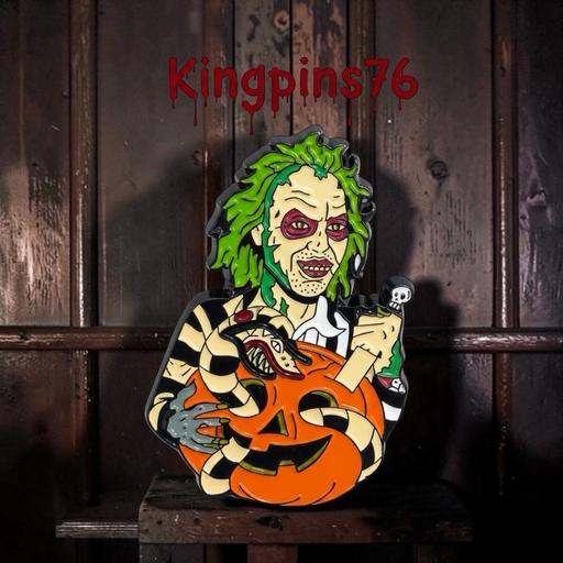  — Beetlejuice Horror Pin