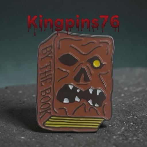  — Evil Dead Book Of The Dead Horror Pin