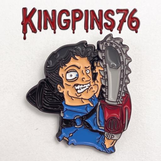  — Evil Dead Ash Williams Horror Pin