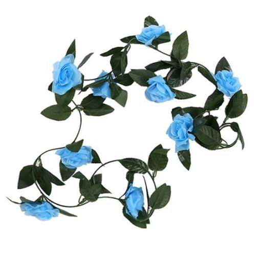  — 8ft Artificial Trailing Rose Flower Garlands