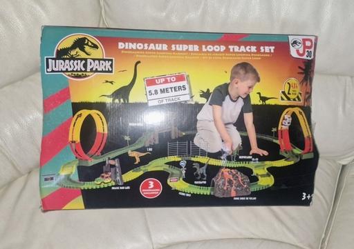  — Jurassic Park Dinosaur Super Loop  Track Set