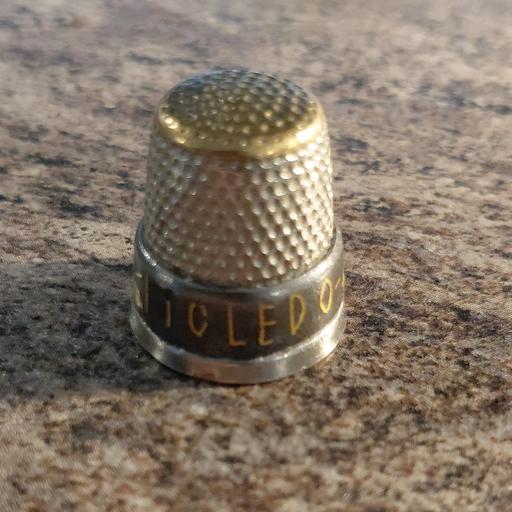  — Vintage Toledo Sewing Thimble