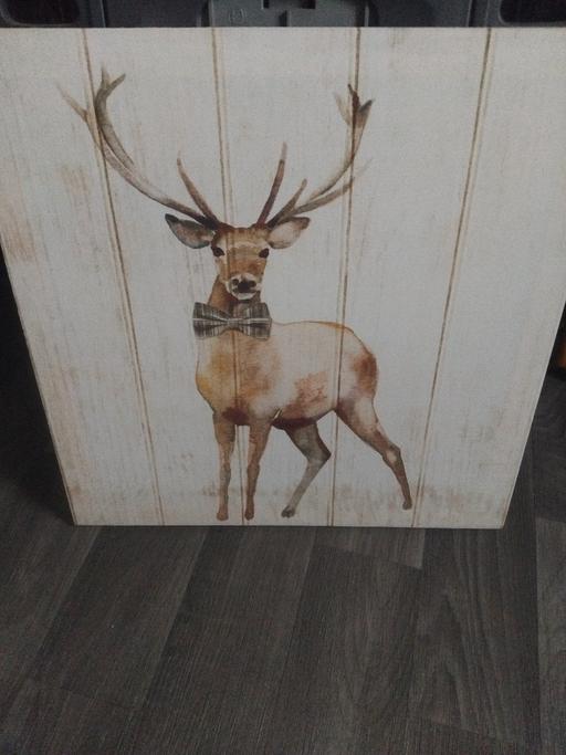 — Christmas canvas 16 x 16 in
