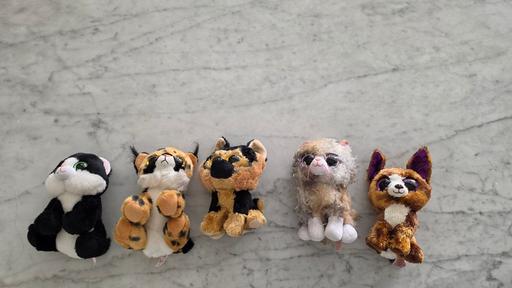  — TY little plush toys.