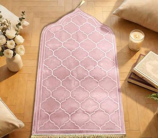  — pink padded prayer mat