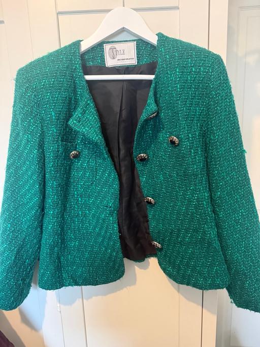  — Emerald Green Blazer size 10