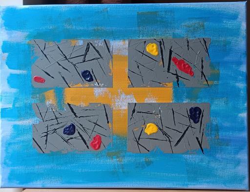  — Original Abstract Painting on Canvas