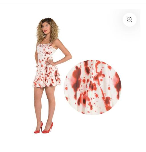  — bloody dress. size M/L. new