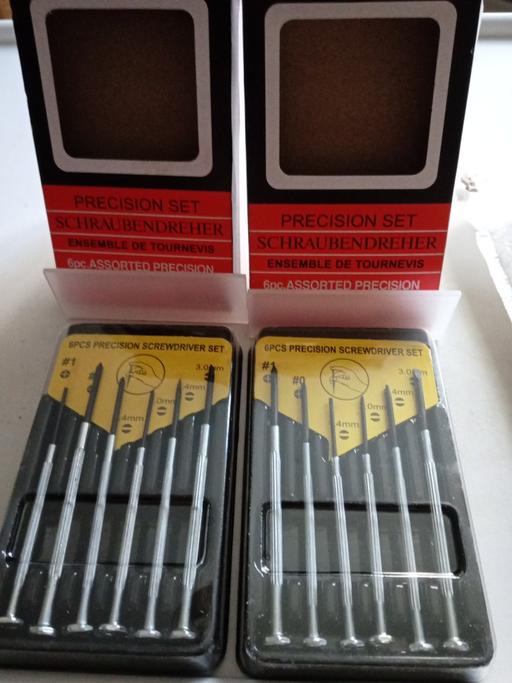  — 2 PRECISION SCREWDRIVER SETS