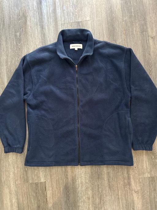  — Northwood navy full zip fleece