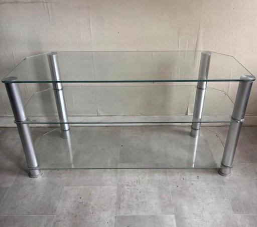  — Glass TV stand