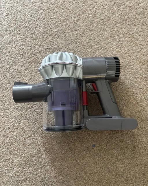 — Dyson V6 cordless vacuum cleaner in silver