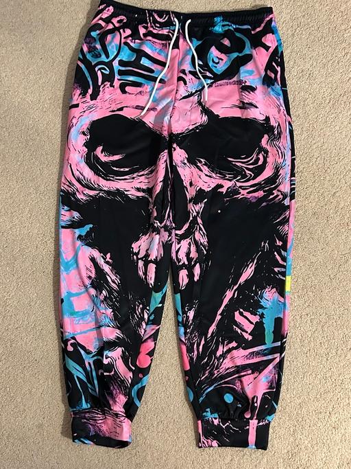  — Men's Halloween Skull Print joggers - XXL