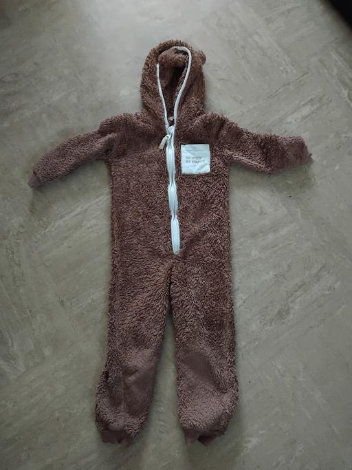  — Fleece Onesie 4-5Y.