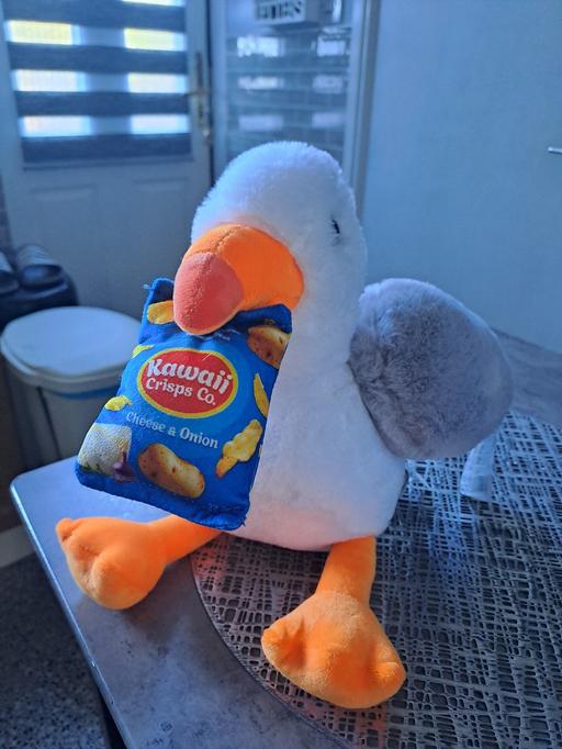  — seagull  soft  toy