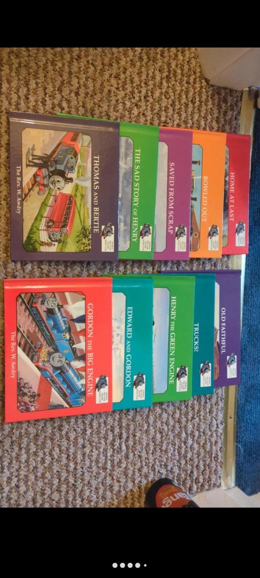  — vintage Grolier Thomas the tank engine books