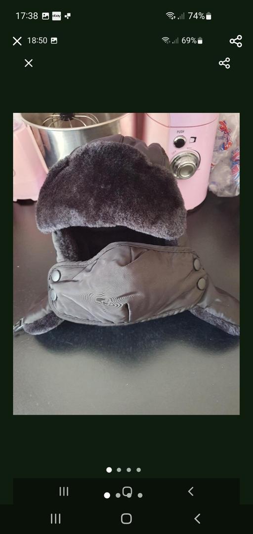  — men's hat fur trim