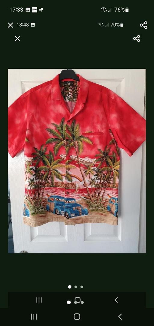  — men's hawaii shirt